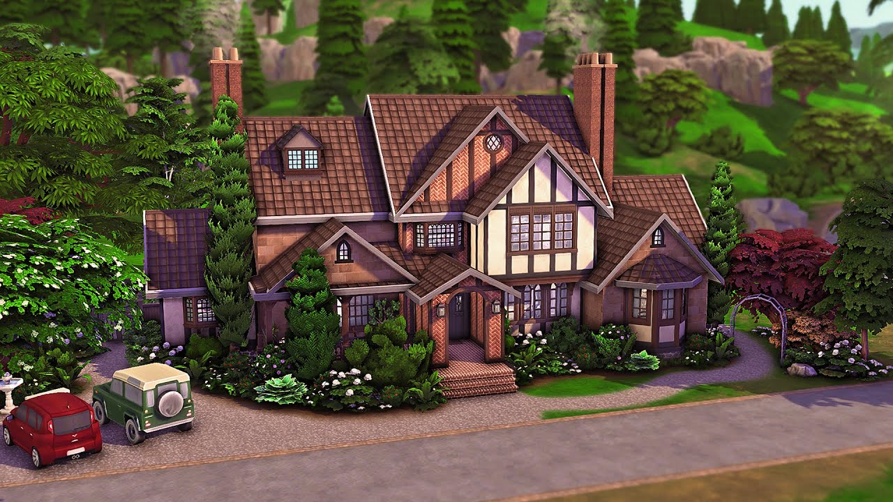 Big Tudor Family Home | The Sims 4 Speed Build