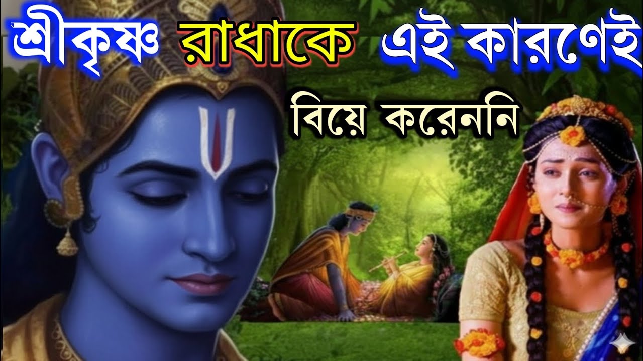 রাধাকে এই কারণেই কৃষ্ণ বিবাহ করেননি | The Real Untold Story of Radha & Krishna | Jai Shri Krishna