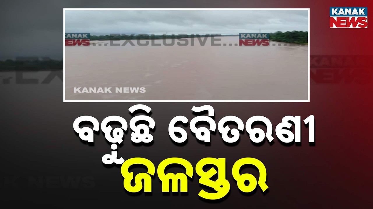 Baitarani River Water Level Rising | Heavy Rain Triggers Flood Alert in Odisha