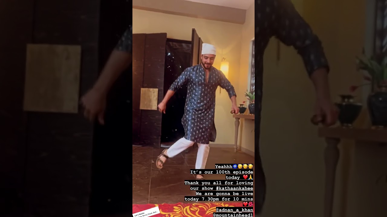 Katha Ankahee Serial Offscreen Masti | Adnan Khan Aka #viaan Dancing on the Sets