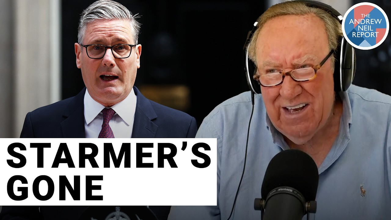 'Surprised he managed for so long!' | Andrew Neil reacts live to Starmer resignation