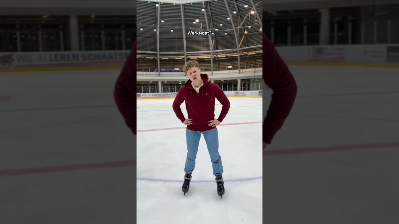 Remmen op schaatsen 🤔 Comment &ldquo;⛸️&rdquo; als je dit jaar hebt geschaatst 😁