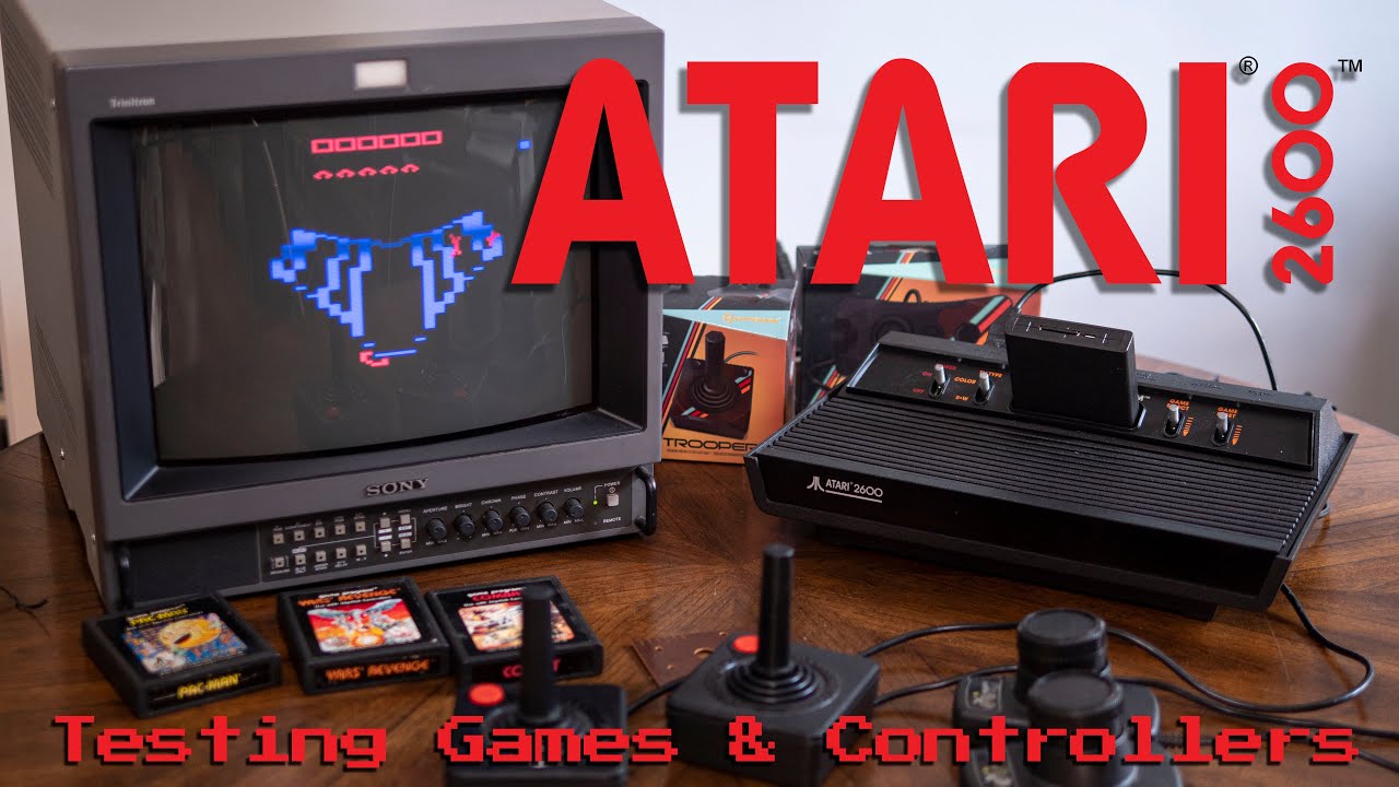 Atari 2600: Checking Out Some Games and Accessories