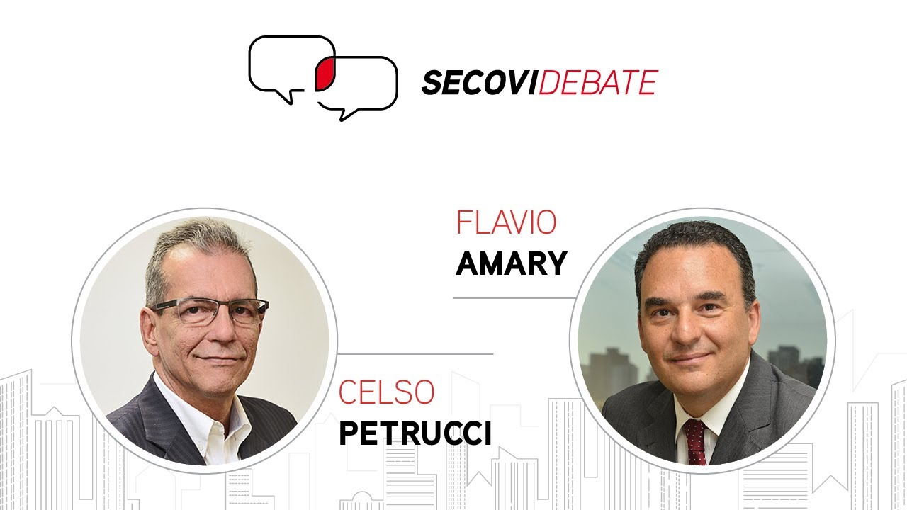 Secovi Debate com Flavio Amary e Celso Petrucci