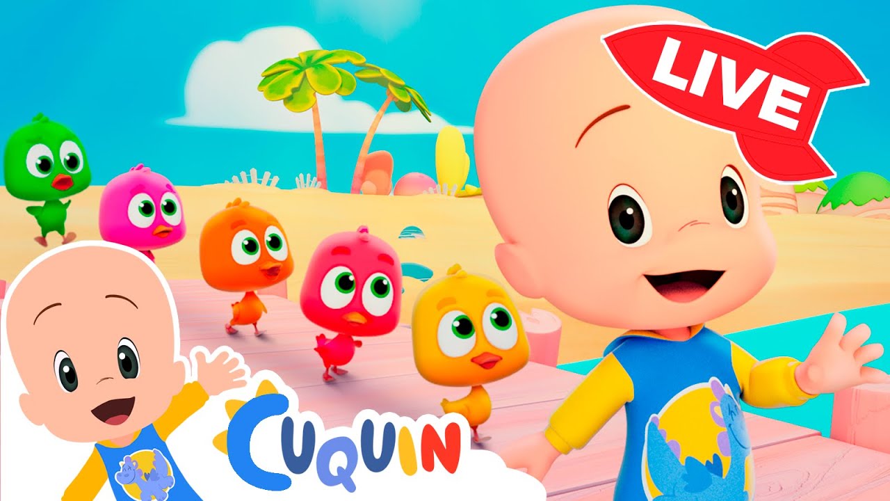🔴 DIRECTO 🔴 Canciones infantiles y vídeos educativos de Cleo y Cuquín