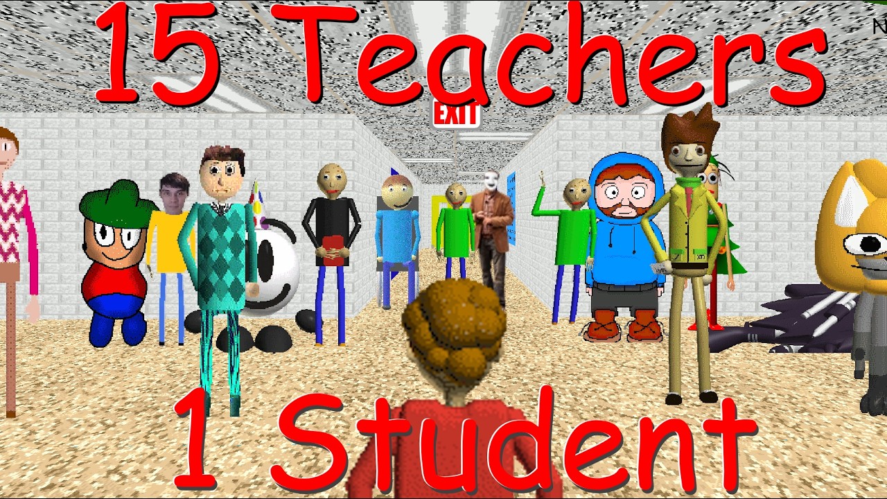 Many Teachers Help Baldi (Baldi Mod)