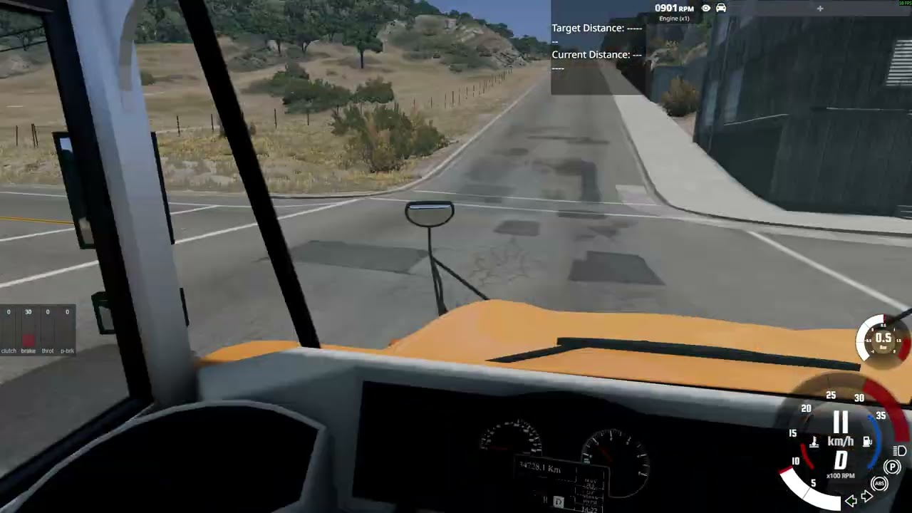 BeamNG.drive - Gameplay - I have completed a bus station in the West Coast in the USA