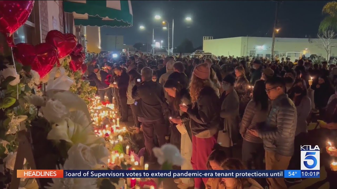Hundreds gather to honor victims of Monterey Park massacre including Vice President Kamala Harris