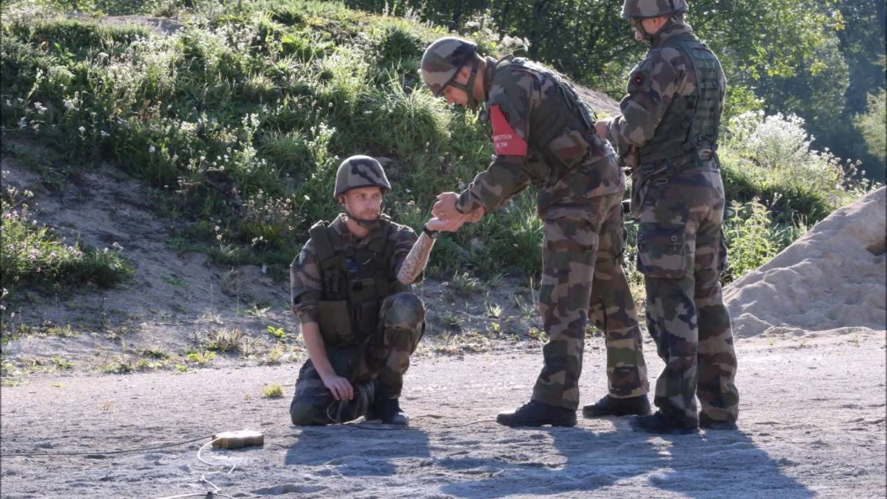 Tir explo au 13e r&eacute;giment du g&eacute;nie sur le camp du Valdahon