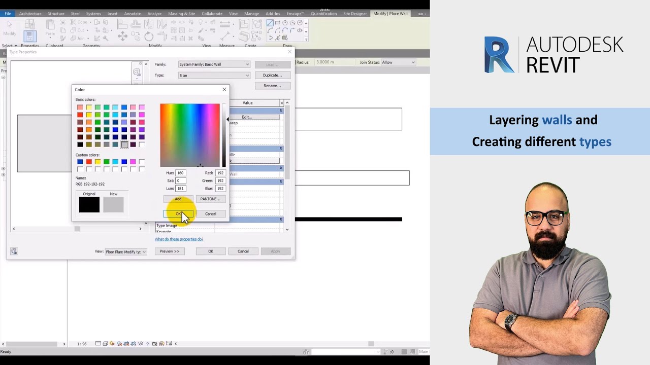 Mastering Wall Layering & Custom Wall Types in Revit | Step-by-Step Guide