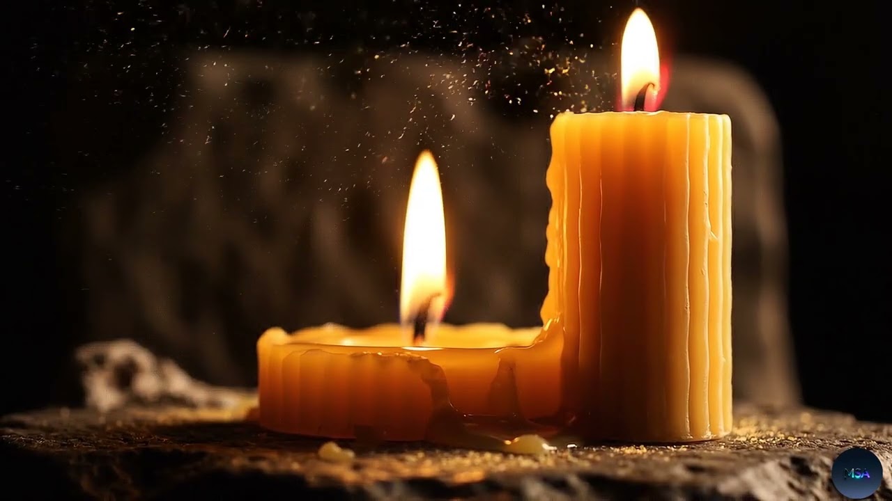 Prayer & Meditation | Dark Stone Room Atmosphere Guided Prayer for Inner Peace