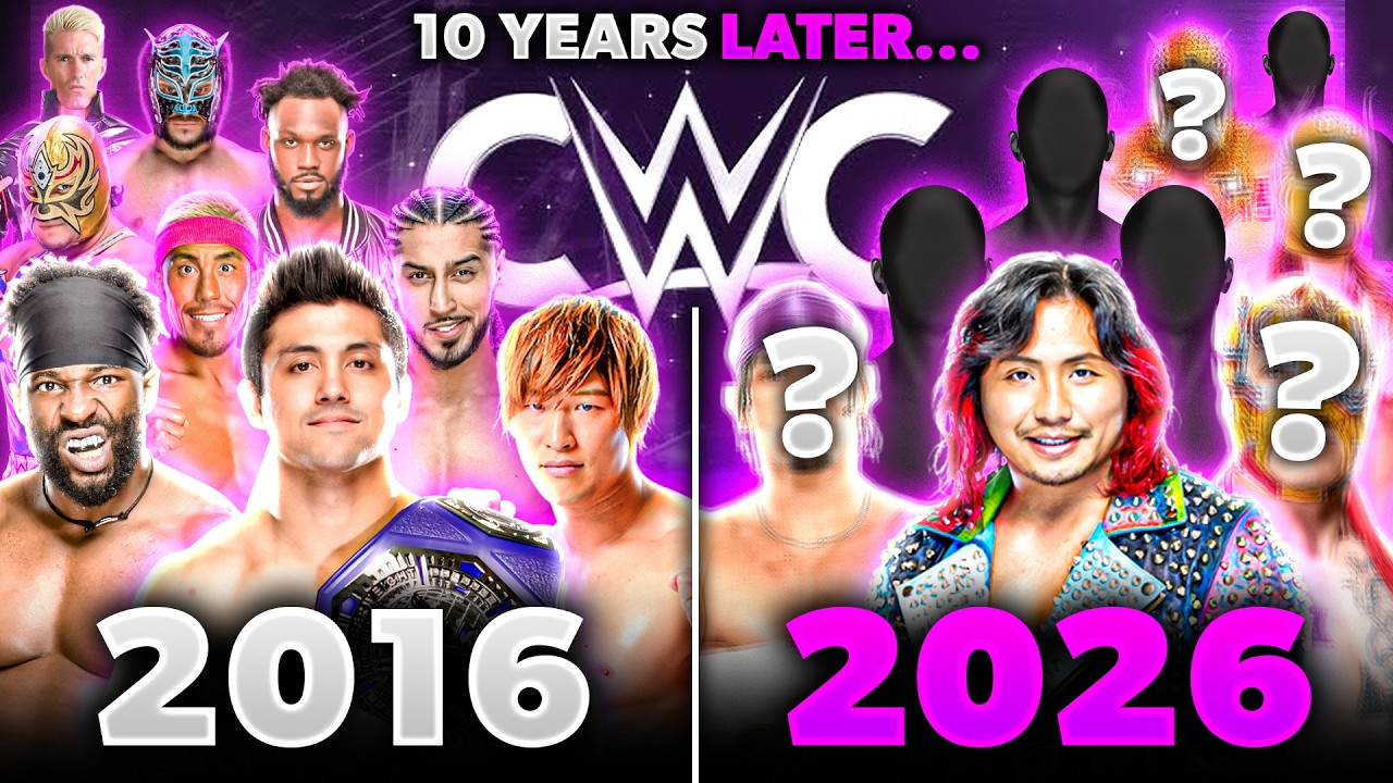 WWE необходимо вернуть турнир Cruiserweight Classic в 2026 году (мой состав из 32 участников)