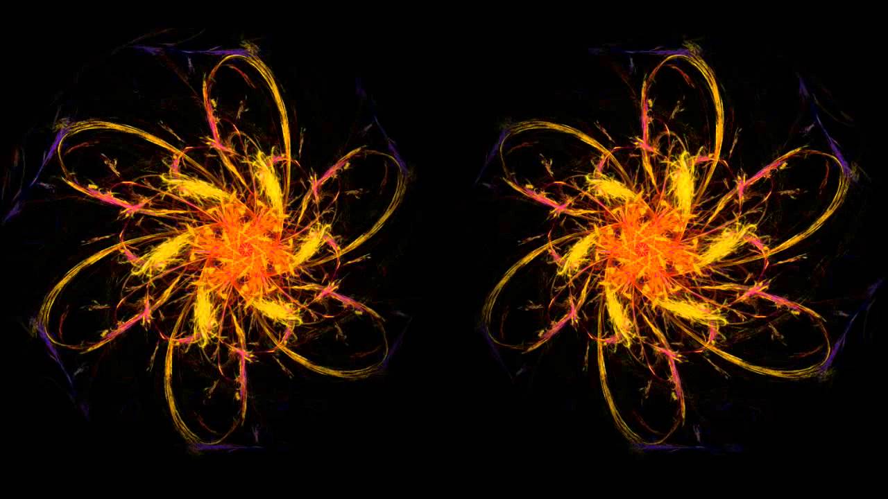 Gold and Purple NDE Stereogram