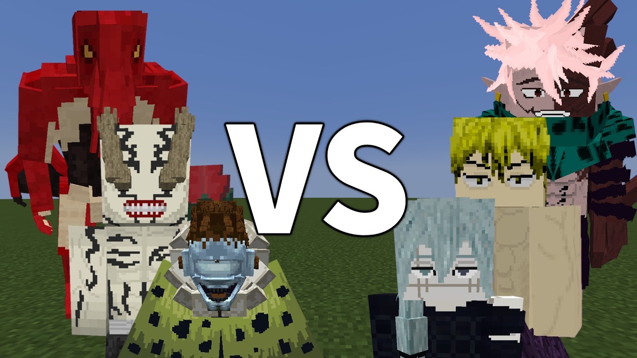 「特級呪霊」最強決定戦！最強は誰の手に？【マイクラ呪術廻戦】