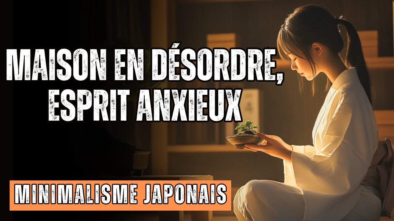MINIMALISME JAPONAIS:  Pourquoi votre MAISON VOUS REND ANXIEUX