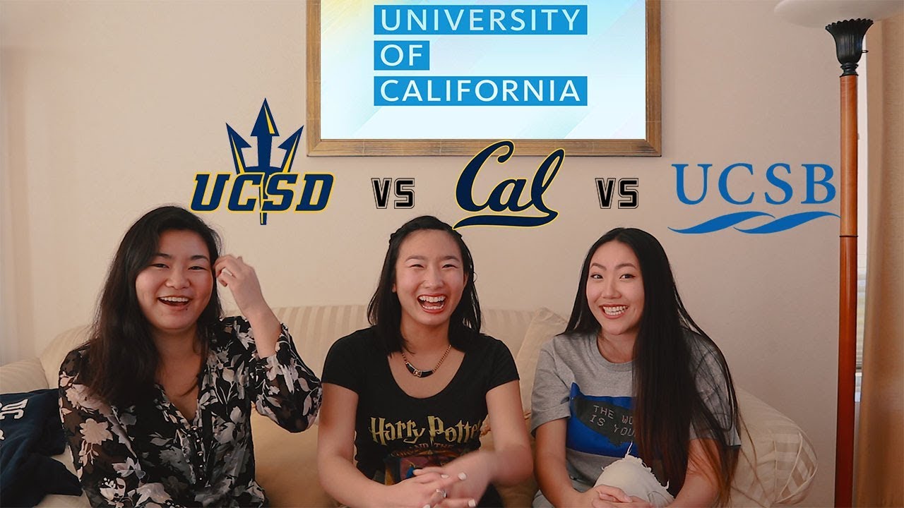 UC Comparison: UCB vs UCSD vs UCSB!