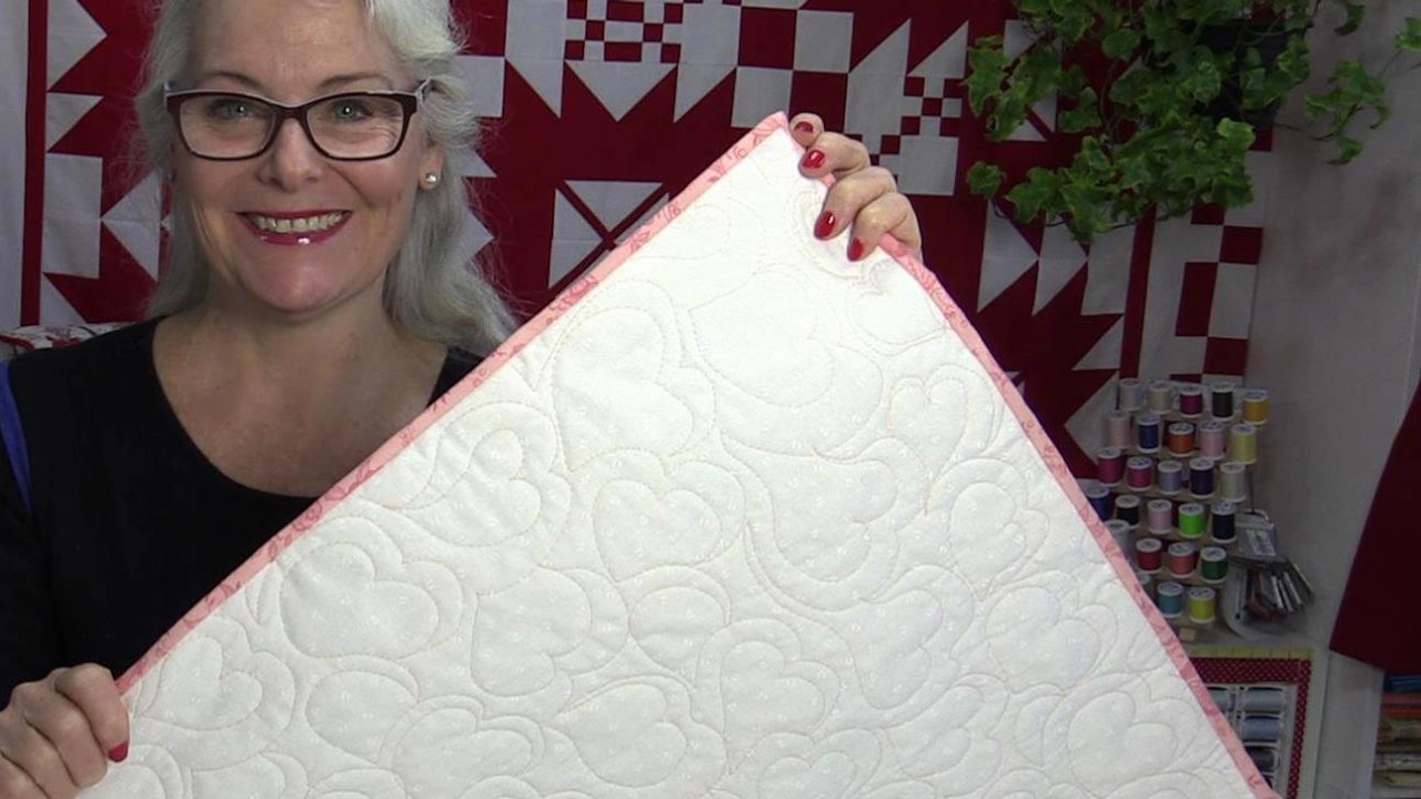 Hearts, Hearts, Hearts Free Motion Quilting