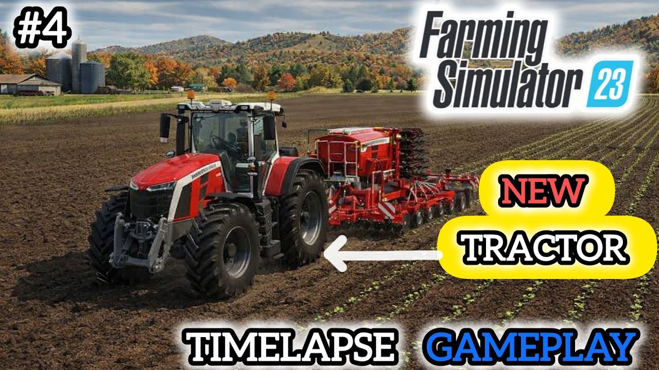 Buying MASSEY FERGUSON 8S.300 SERIES🚜. Farming Simulator 23 Amberstone map. Episode 4. #fs23. 