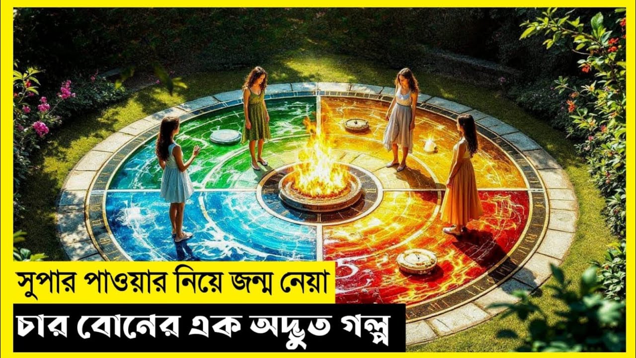 Four Enchanted Sister Movie Explain In Bangla|Fantasy|Adventure|Movie With Bonna