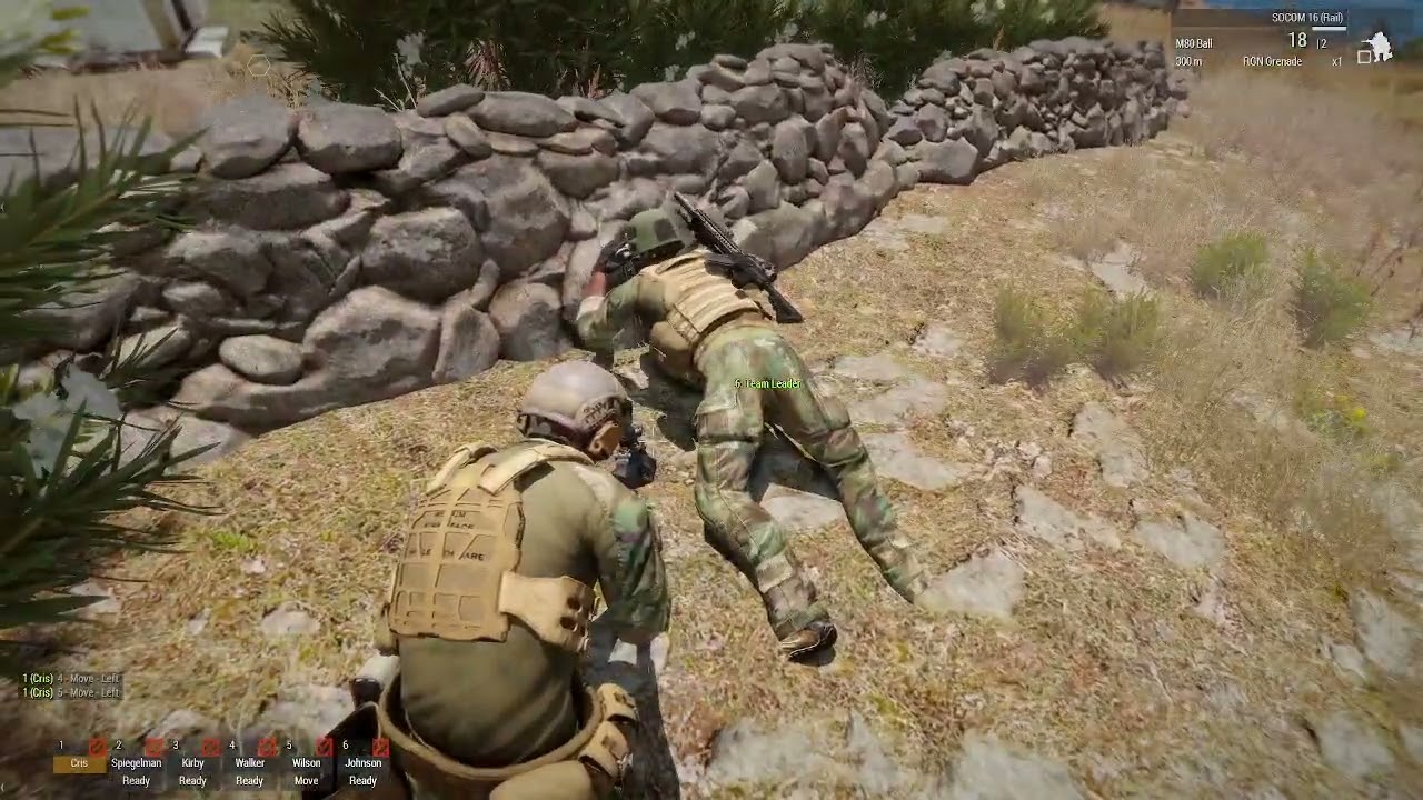 Arma 3 single player squad leader
