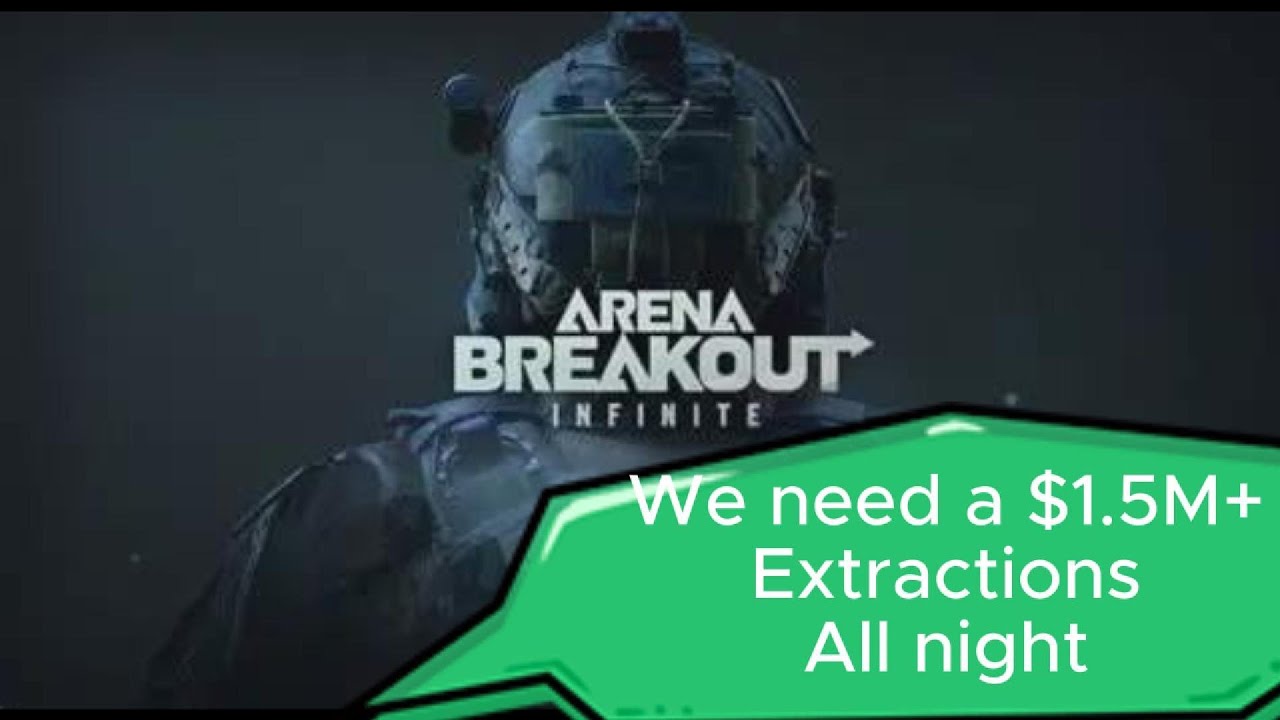 LIVE | ARENA BREAKOUT INFINITE | Going for the big payouts!!!
