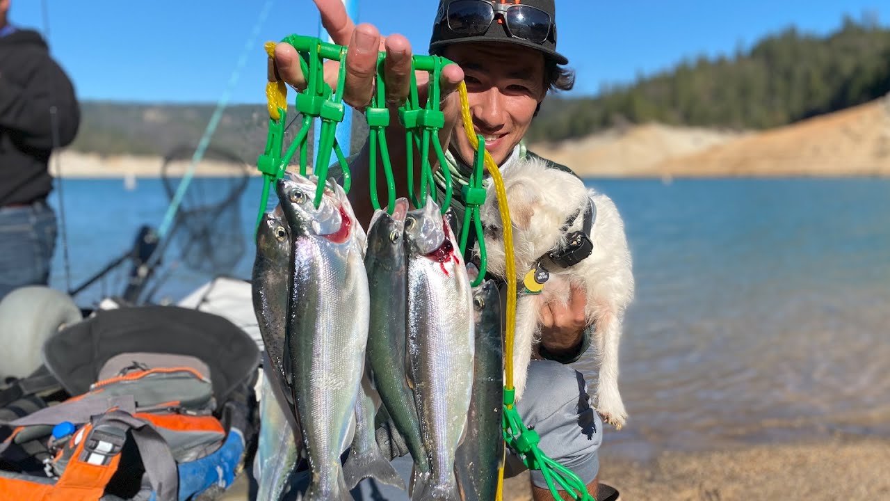 KOKANEE SALMON Fishing in a Kayak - Chrome, Feisty, and Tastes Great!