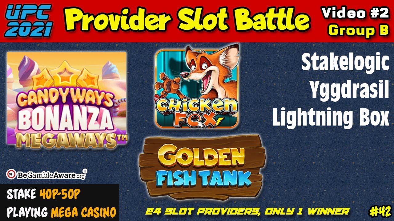 GROUP B - Ultimate (SLOTS) Provider Championship - Stakelogic, Yggdrasil & Lightning Box (9 Bonuses)