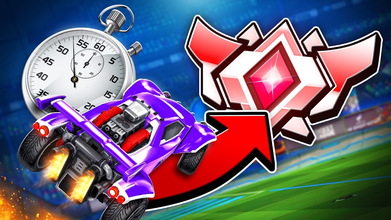 I did a SPEEDRUN to GRAND-CHAMP 1v1 with NO MECHANICS...