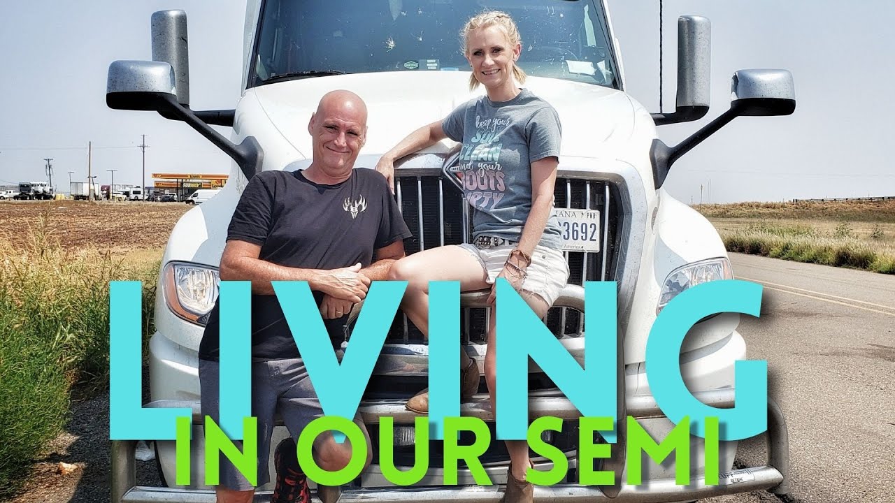 Living in a SEMI TRUCK | Life on The ROAD | Truck Tour