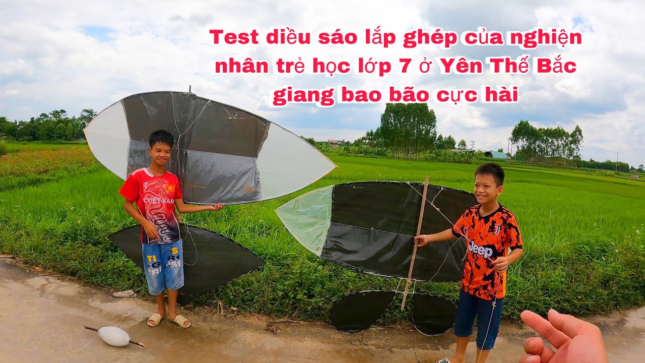 Ba Sói TV | Test diều sáo lắp ghép của nghiện nhân trẻ học lớp 7 ở Yên Thế Bắc giang bao bão cực hài