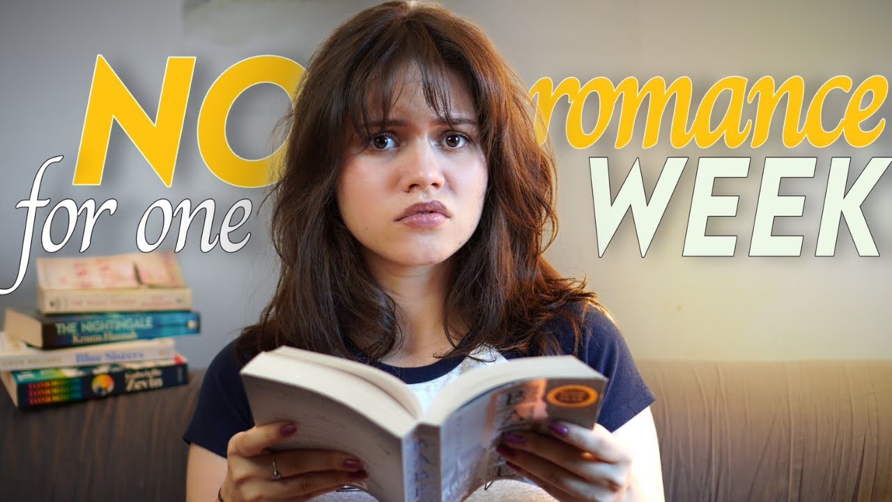 romance reader reads non-romance books for a week...or two