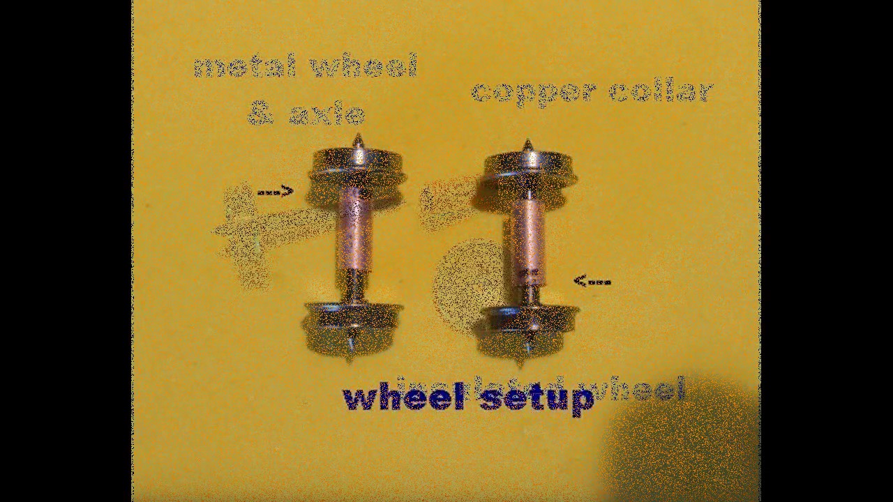 A Simple Method of Electric Pick up for Model Trains HO Scale