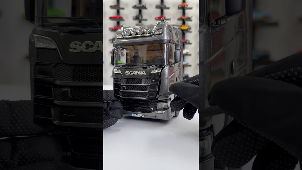 🚛 &laquo;Модель грузовика Scania: точность и мощь в каждой детали!&raquo; #scania #turckmodel #diecast