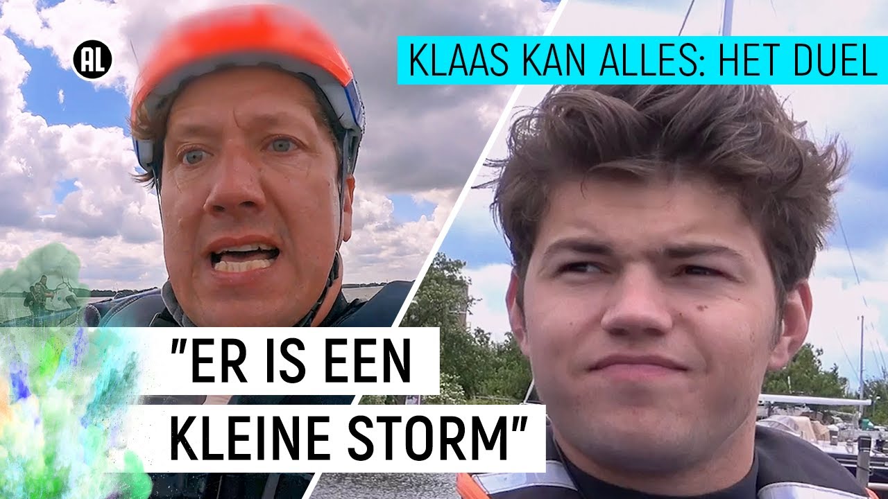 KAN KLAAS YOUTUBER VINCENT VISSER VERSLAAN OP HET WATER? | Klaas kan alles: Het duel #2 | NPO Zapp