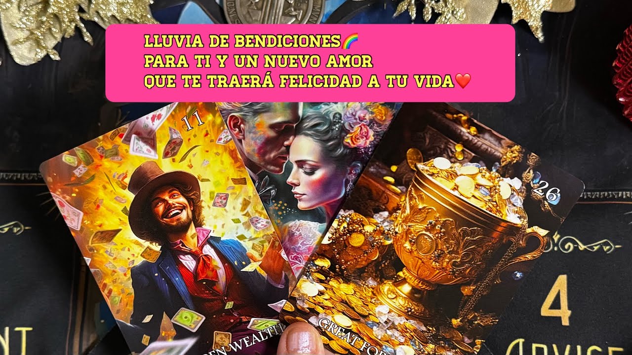 LLUVIA DE BENDICIONES PARA TI 🌈Y UN NUEVO AMOR QUE SERA TU ALMA GEMELA👫LIBERACIÓN DE PROBLEMAS🙏