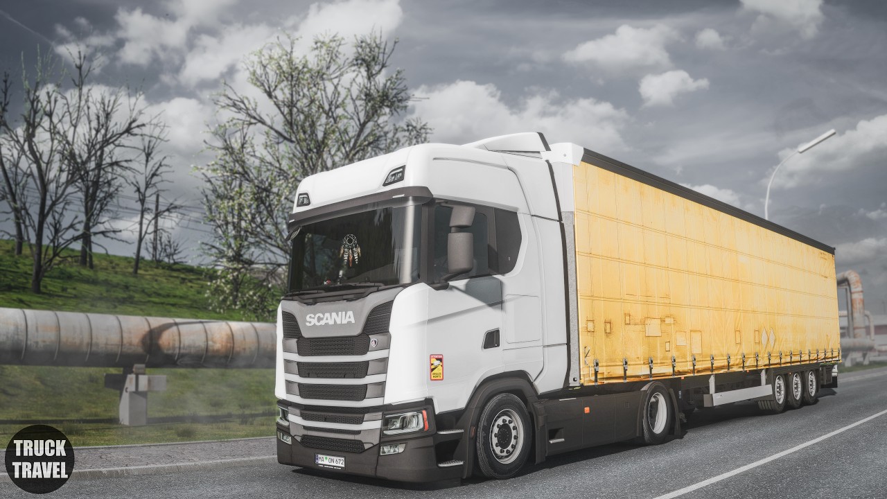 [ETS2 1.58] Realistic Driving Scania 450S Super | PNG 1.15.7 + Reshade | POV Drive 4K + Wheel Cam