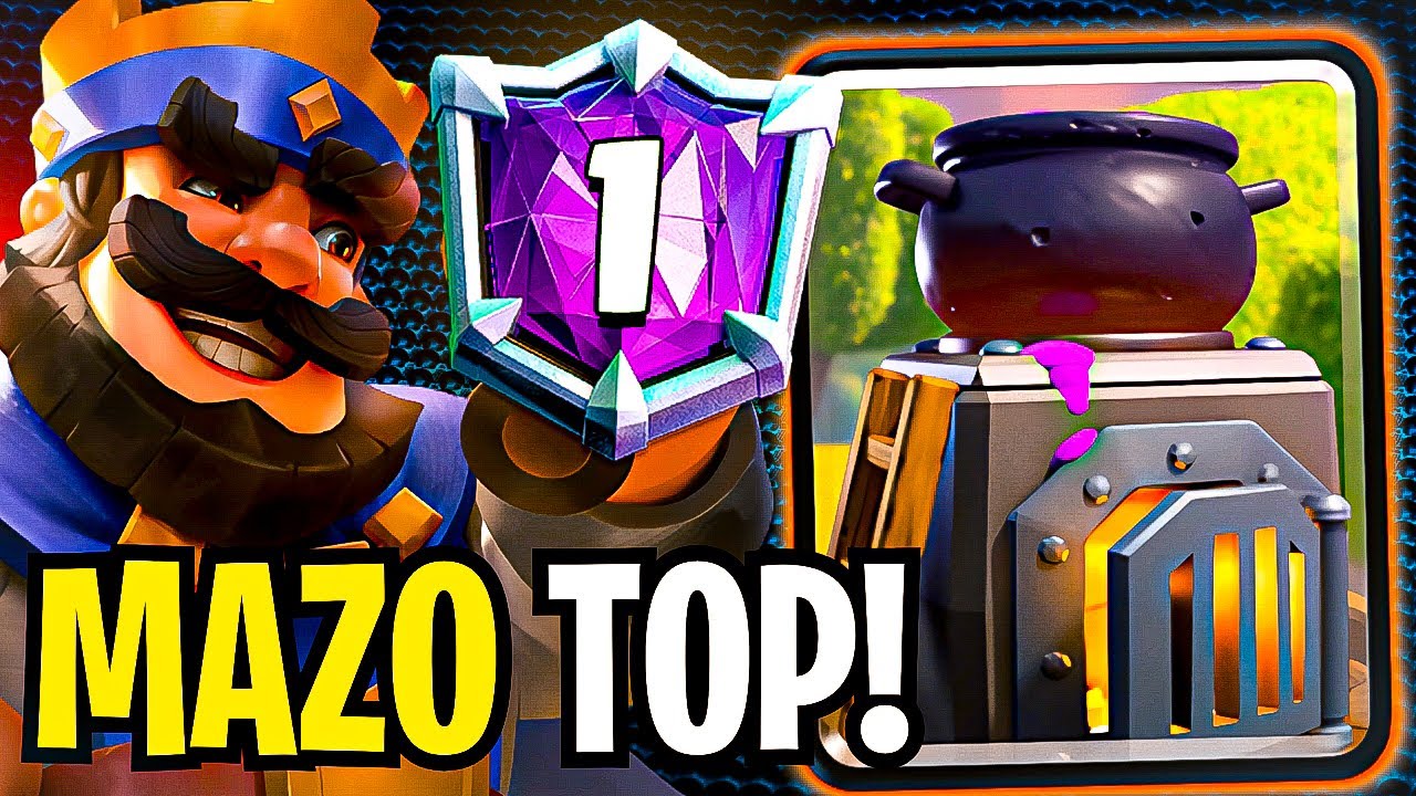La PEOR CARTA del JUEGO esta TOP 1 DEL MUNDO con ESTE MAZO😱!