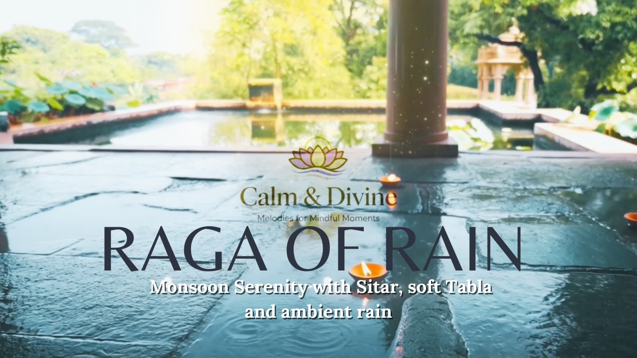 Raga of Rain – Monsoon Serenity with Sitar, soft Tabla and ambient rain | Vol. 3