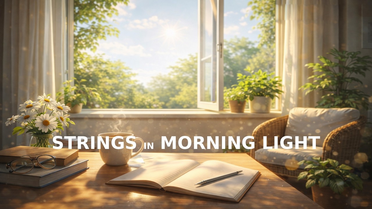 Morning Focus: Strings & Piano (No Vocals) | MR #06