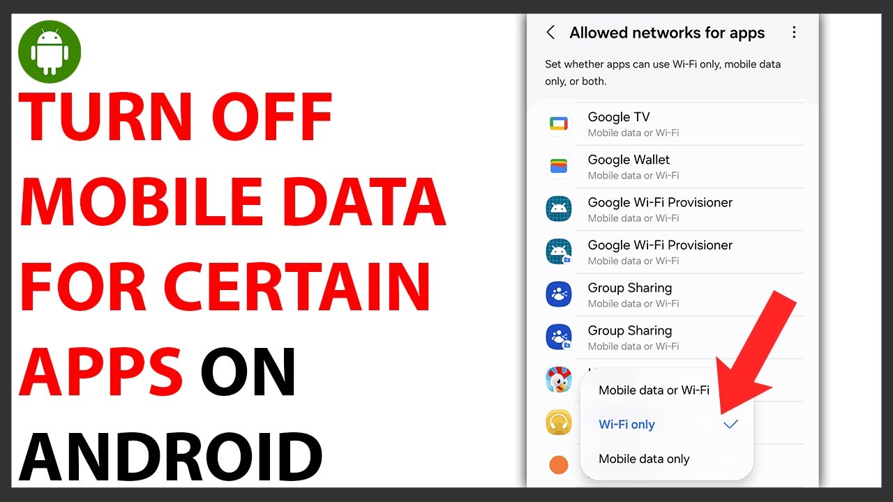 Как отключить мобильные данные для некоторых приложений на Android [КРАТКОЕ РУКОВОДСТВО]