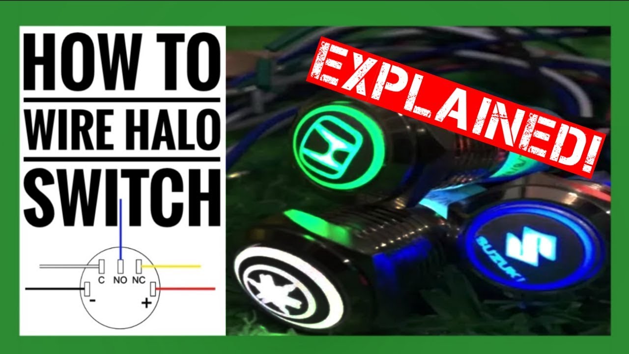 How to wire halo switch