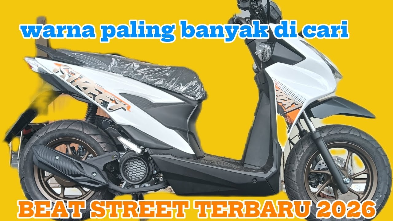 BEAT STREET TERBARU 2026💥 WARNA PUTIH GLOSSY 💥 PALING BANYAK DI CARI 