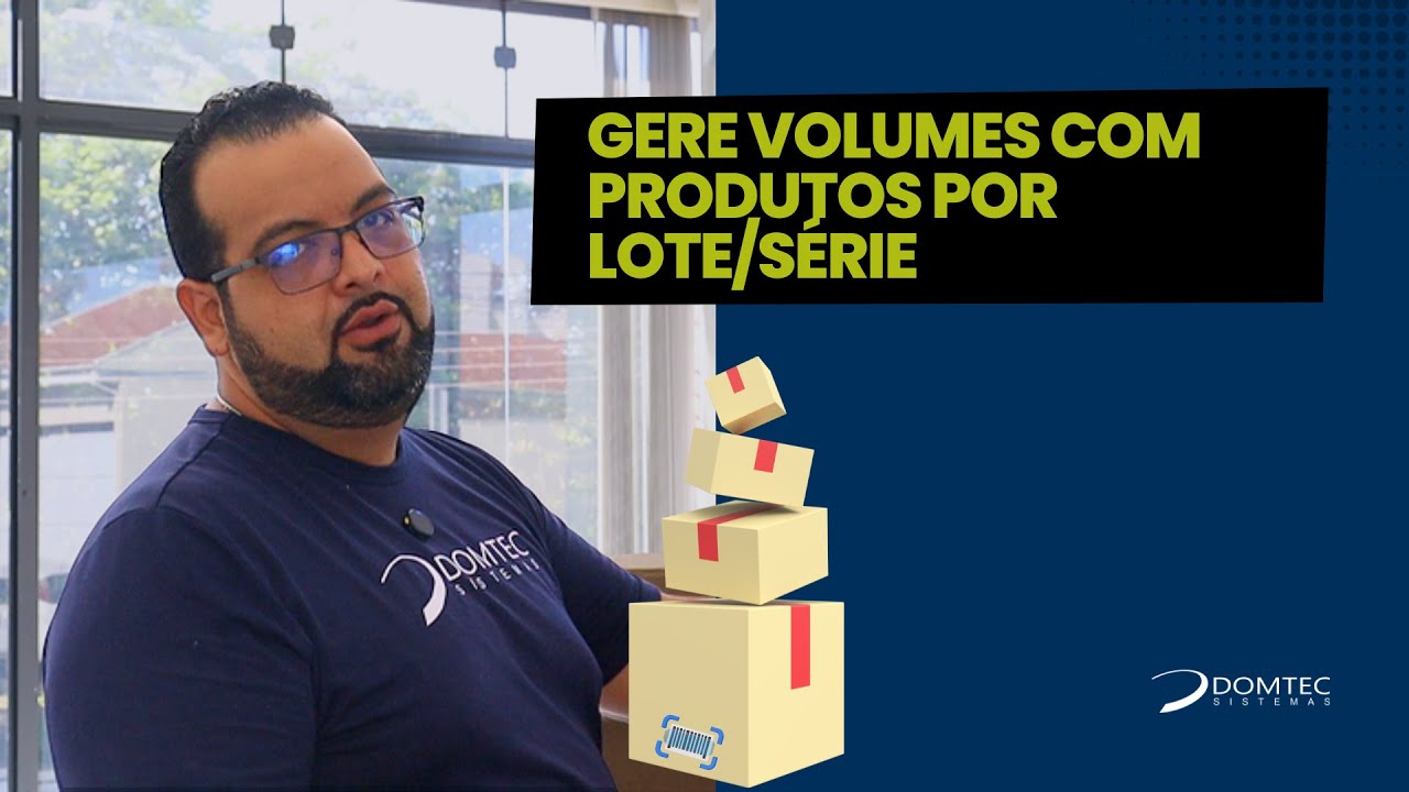 Gerencie Volumes com Lote/Série no Yzidro ERP de Forma FÁCIL