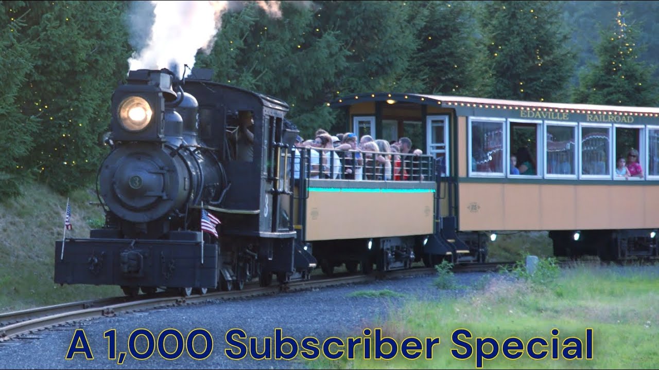 A Summer Evening On The Edaville Railroad | A 1,000 Subscriber Special [HD]