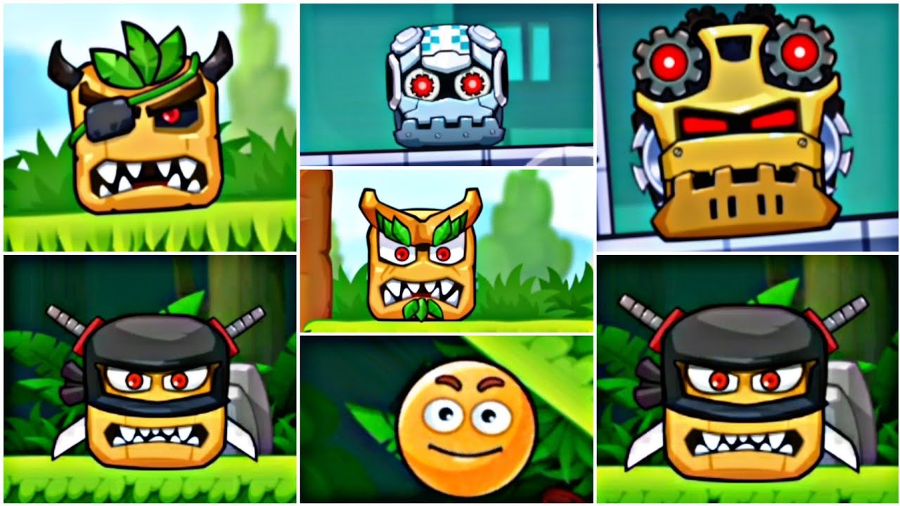 Bounce Ball Adventure : Red Ball - Fight All Bosses(Android,iOS)