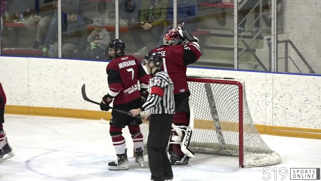GOJHL - Port Colborne Sailors vs Cambridge RedHawks