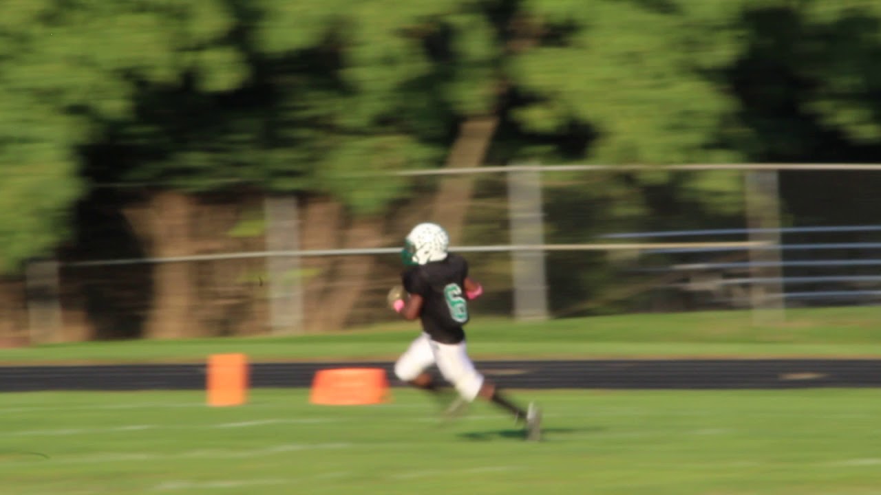 Sells 8th grade vs Karrer Mike up the  middle for a 70 yard TD