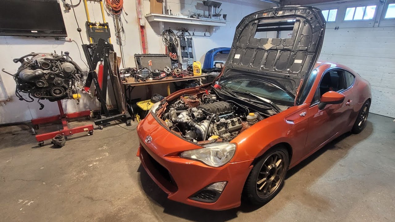 Oprah Built 3UZ GT86 Plug and Play Harness Installation
