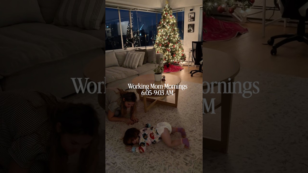 Working mom mornings solo parenting #livingabroad livingabroad