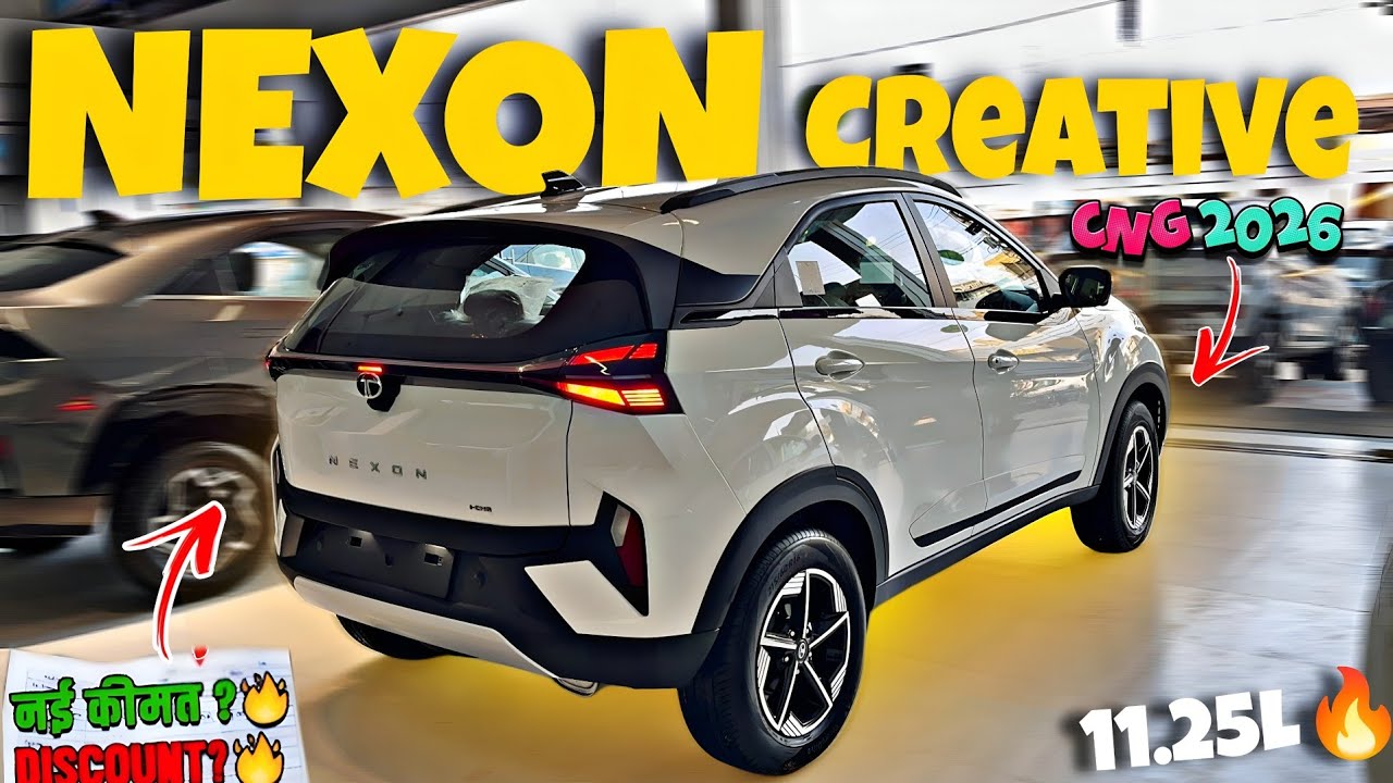 2026 TATA Nexon Creative Plus PS CNG 🔥 | Tata Nexon CNG | On road price Detailed Review 